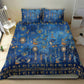 Ancient Egyptian Culture Bedding Set Pharaohs Anubis Kemet and Symbolic Motifs - African Pride
