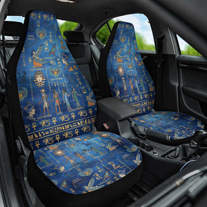 Ancient Egyptian Culture Car Seat Cover Pharaohs Anubis Kemet and Symbolic Motifs - African Pride