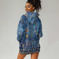 Ancient Egyptian Culture Hoodie Dress Pharaohs Anubis Kemet and Symbolic Motifs - African Pride