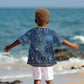 Ancient Egyptian Culture Kid Hawaiian Shirt Pharaohs Anubis Kemet and Symbolic Motifs - African Pride