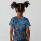 Ancient Egyptian Culture Kid T shirt Pharaohs Anubis Kemet and Symbolic Motifs - African Pride