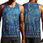 Ancient Egyptian Culture Men Tank Top Pharaohs Anubis Kemet and Symbolic Motifs - African Pride