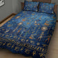 Ancient Egyptian Culture Quilt Bed Set Pharaohs Anubis Kemet and Symbolic Motifs - African Pride