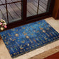 Ancient Egyptian Culture Rubber Doormat Pharaohs Anubis Kemet and Symbolic Motifs - African Pride