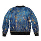 Ancient Egyptian Culture Sleeve Zip Bomber Jacket Pharaohs Anubis Kemet and Symbolic Motifs - African Pride