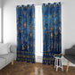 Ancient Egyptian Culture Window Curtain Pharaohs Anubis Kemet and Symbolic Motifs - African Pride