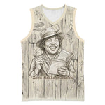 Zora Neale Hurston Basketball Jersey Rustic Wood Engraved Style Illustration Joyful Portrait with Book and Map Donkey - African Pride