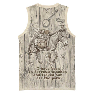 Zora Neale Hurston Basketball Jersey Rustic Wood Engraved Style Illustration Joyful Portrait with Book and Map Donkey - African Pride