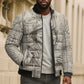 Zora Neale Hurston Bomber Puffer Jacket Rustic Wood Engraved Style Illustration Joyful Portrait with Book and Map Donkey - African Pride