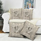 Zora Neale Hurston Pillow Cover Rustic Wood Engraved Style Illustration Joyful Portrait with Book and Map Donkey - African Pride