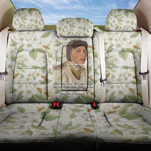 Zora Neale Hurston Back Car Seat Cover Floral Illustration Featuring Janie’s Dream from Their Eyes Were Watching God - African Pride
