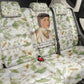 Zora Neale Hurston Back Car Seat Cover Floral Illustration Featuring Janie’s Dream from Their Eyes Were Watching God - African Pride