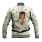 Zora Neale Hurston Baseball Jacket Floral Illustration Featuring Janie’s Dream from Their Eyes Were Watching God - African Pride