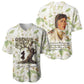 Zora Neale Hurston Baseball Jersey Floral Illustration Featuring Janie’s Dream from Their Eyes Were Watching God - African Pride