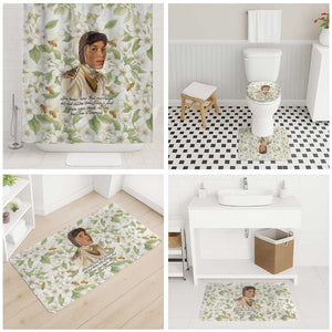 Zora Neale Hurston Bathroom Set Floral Illustration Featuring Janie’s Dream from Their Eyes Were Watching God - African Pride