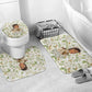 Zora Neale Hurston Bathroom Set Floral Illustration Featuring Janie’s Dream from Their Eyes Were Watching God - African Pride