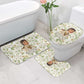Zora Neale Hurston Bathroom Set Floral Illustration Featuring Janie’s Dream from Their Eyes Were Watching God - African Pride
