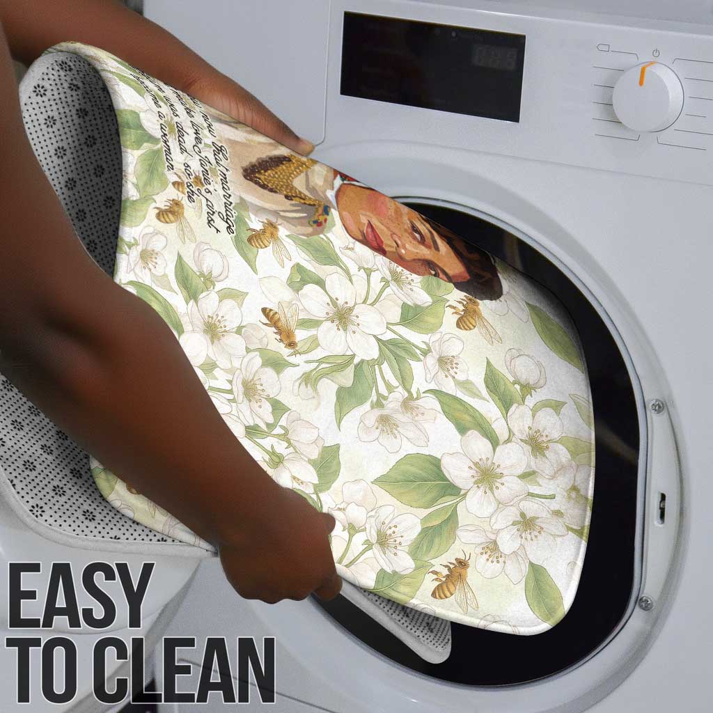 Zora Neale Hurston Bathroom Set Floral Illustration Featuring Janie’s Dream from Their Eyes Were Watching God - African Pride