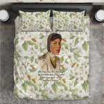 Zora Neale Hurston Bedding Set Floral Illustration Featuring Janie’s Dream from Their Eyes Were Watching God - African Pride