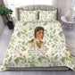 Zora Neale Hurston Bedding Set Floral Illustration Featuring Janie’s Dream from Their Eyes Were Watching God - African Pride