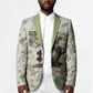 Zora Neale Hurston Blazer Floral Illustration Featuring Janie’s Dream from Their Eyes Were Watching God - African Pride