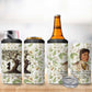 Zora Neale Hurston 4 in 1 Can Cooler Tumbler Floral Illustration Featuring Janie’s Dream from Their Eyes Were Watching God - African Pride