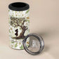 Zora Neale Hurston 4 in 1 Can Cooler Tumbler Floral Illustration Featuring Janie’s Dream from Their Eyes Were Watching God - African Pride
