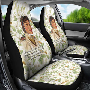 Zora Neale Hurston Car Seat Cover Floral Illustration Featuring Janie’s Dream from Their Eyes Were Watching God - African Pride