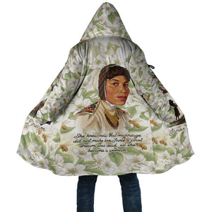 Zora Neale Hurston Cloak Floral Illustration Featuring Janie’s Dream from Their Eyes Were Watching God - African Pride