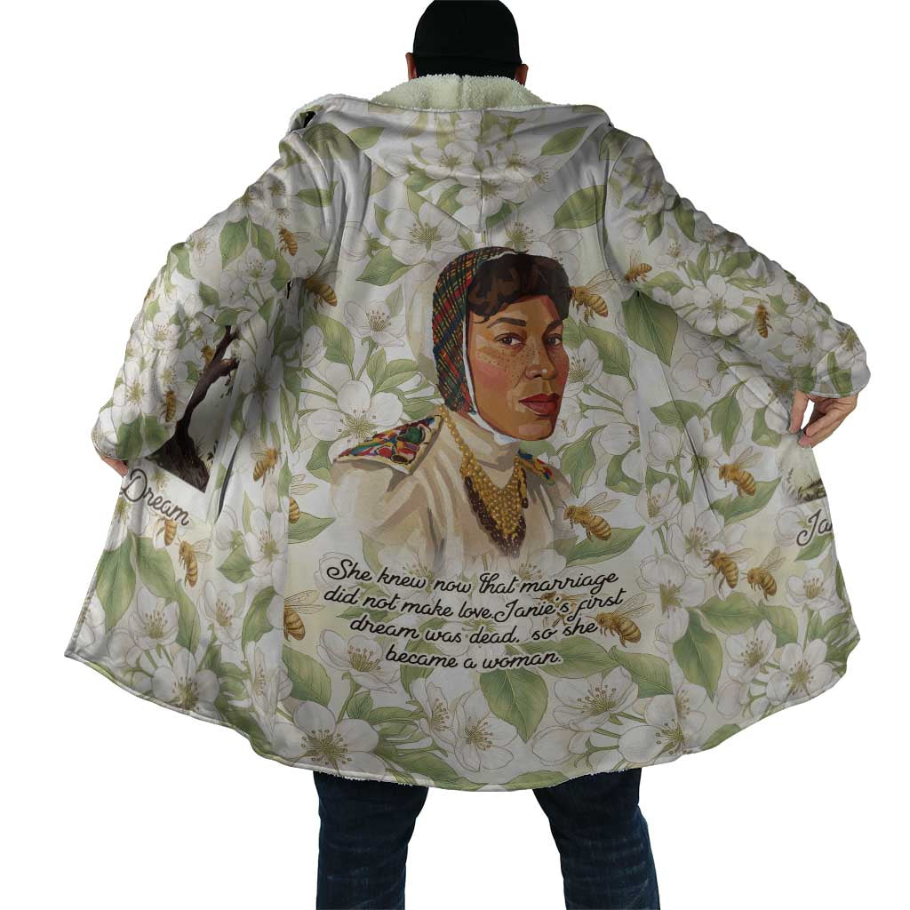 Zora Neale Hurston Cloak Floral Illustration Featuring Janie’s Dream from Their Eyes Were Watching God - African Pride