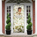 Zora Neale Hurston Door Cover Floral Illustration Featuring Janie’s Dream from Their Eyes Were Watching God - African Pride