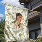 Zora Neale Hurston Garden Flag Floral Illustration Featuring Janie’s Dream from Their Eyes Were Watching God - African Pride