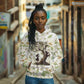 Zora Neale Hurston Hoodie Floral Illustration Featuring Janie’s Dream from Their Eyes Were Watching God - African Pride