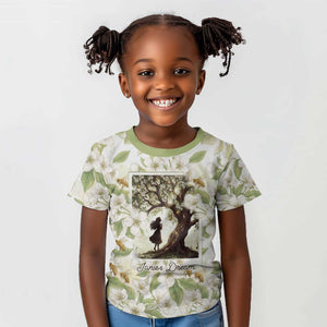 Zora Neale Hurston Kid T shirt Floral Illustration Featuring Janie’s Dream from Their Eyes Were Watching God - African Pride