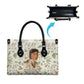 Zora Neale Hurston Leather Bag Floral Illustration Featuring Janie’s Dream from Their Eyes Were Watching God - African Pride