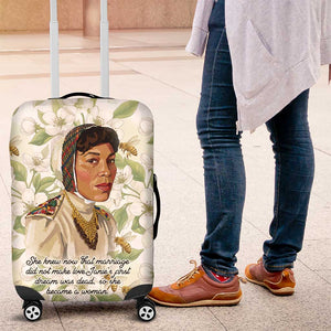Zora Neale Hurston Luggage Cover Floral Illustration Featuring Janie’s Dream from Their Eyes Were Watching God - African Pride