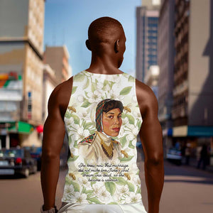Zora Neale Hurston Men Tank Top Floral Illustration Featuring Janie’s Dream from Their Eyes Were Watching God - African Pride