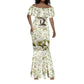 Zora Neale Hurston Mermaid Dress Floral Illustration Featuring Janie’s Dream from Their Eyes Were Watching God - African Pride