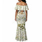 Zora Neale Hurston Mermaid Dress Floral Illustration Featuring Janie’s Dream from Their Eyes Were Watching God - African Pride