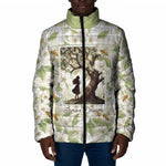 Zora Neale Hurston Padded Jacket Floral Illustration Featuring Janie’s Dream from Their Eyes Were Watching God - African Pride