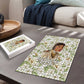 Zora Neale Hurston Puzzle Floral Illustration Featuring Janie’s Dream from Their Eyes Were Watching God - African Pride