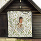 Zora Neale Hurston Quilt Floral Illustration Featuring Janie’s Dream from Their Eyes Were Watching God - African Pride