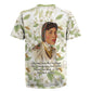 Zora Neale Hurston Rugby Jersey Floral Illustration Featuring Janie’s Dream from Their Eyes Were Watching God - African Pride