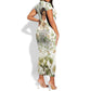 Zora Neale Hurston Short Sleeve Bodycon Dress Floral Illustration Featuring Janie’s Dream from Their Eyes Were Watching God - African Pride