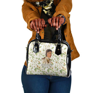 Zora Neale Hurston Shoulder Handbag Floral Illustration Featuring Janie’s Dream from Their Eyes Were Watching God - African Pride