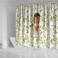 Zora Neale Hurston Shower Curtain Floral Illustration Featuring Janie’s Dream from Their Eyes Were Watching God - African Pride