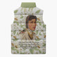 Zora Neale Hurston Sleeveless Puffer Jacket Floral Illustration Featuring Janie’s Dream from Their Eyes Were Watching God - African Pride