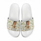 Zora Neale Hurston Slide Sandals Floral Illustration Featuring Janie’s Dream from Their Eyes Were Watching God - African Pride