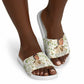 Zora Neale Hurston Slide Sandals Floral Illustration Featuring Janie’s Dream from Their Eyes Were Watching God - African Pride