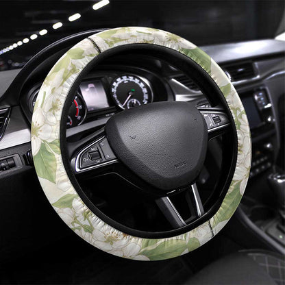 Zora Neale Hurston Steering Wheel Cover Floral Illustration Featuring Janie’s Dream from Their Eyes Were Watching God - African Pride